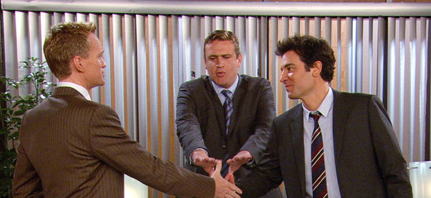 Ted, Marshall and Barney How I Met Your Mother Wiki Fandom