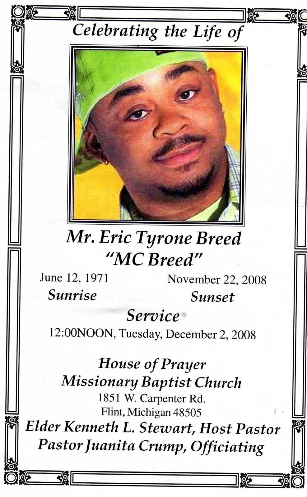 Image MC Breed funeral.jpg Hip Hop Wiki FANDOM powered by Wikia