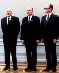 Kadar-Gorbaczow-Jaruzelski