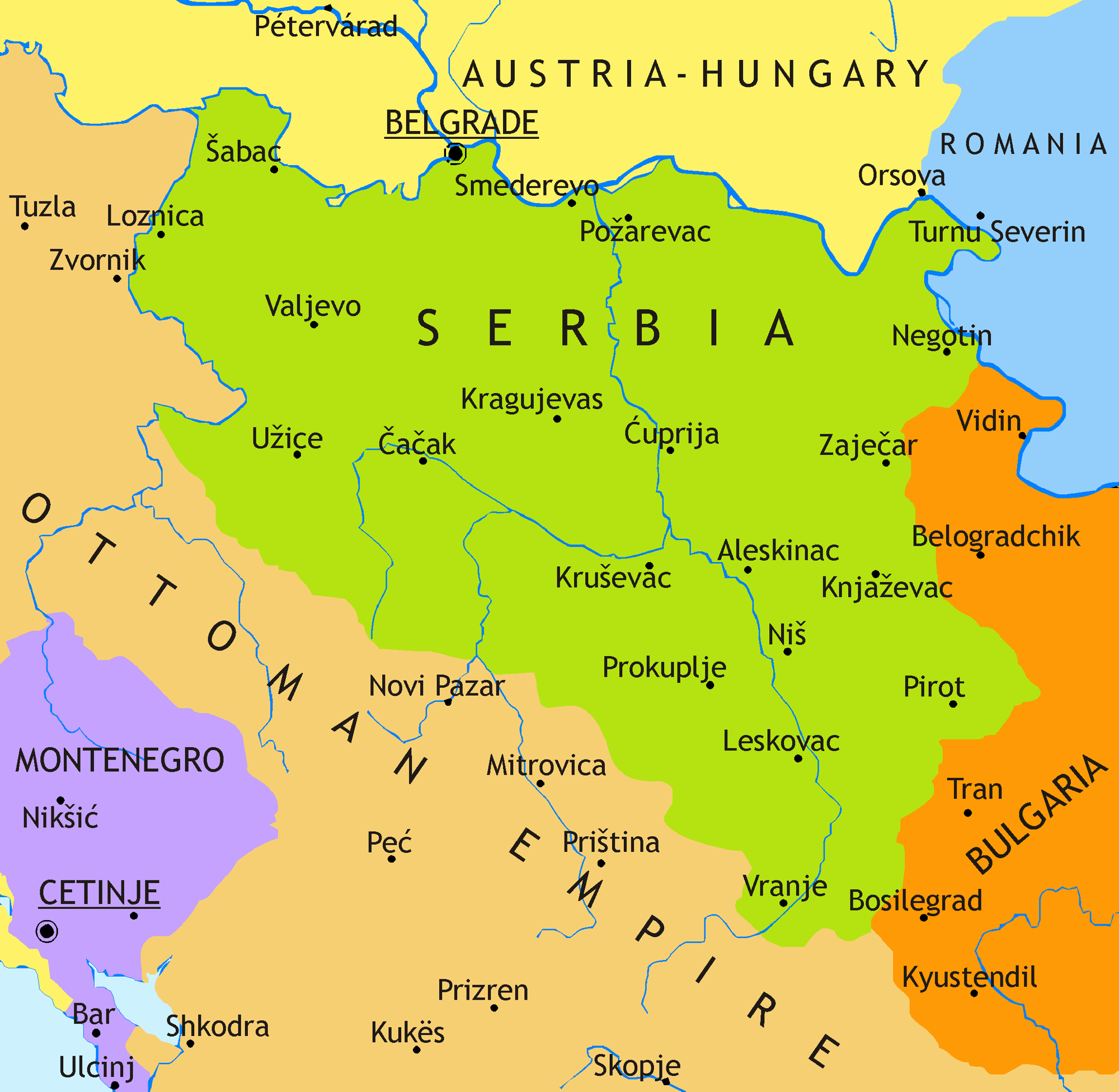 Principality of Serbia (18171882) Wiki Atlas of World History Wiki FANDOM powered by Wikia