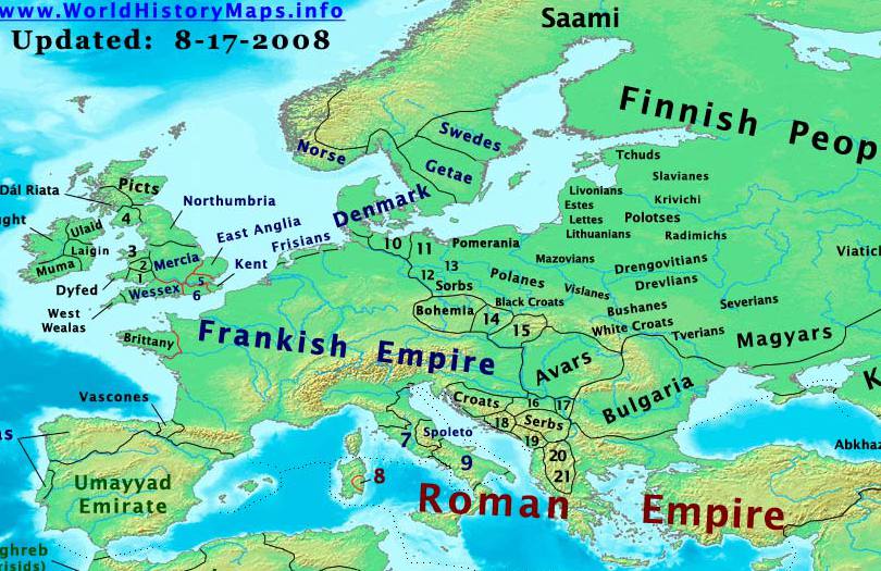 Image - Europe-800ad.jpg | Wiki Atlas of World History Wiki | FANDOM