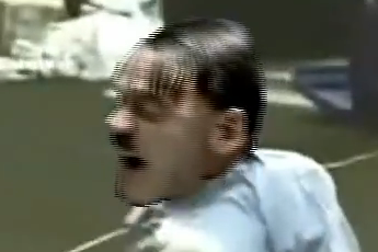 Hitler Interlacing Artefact