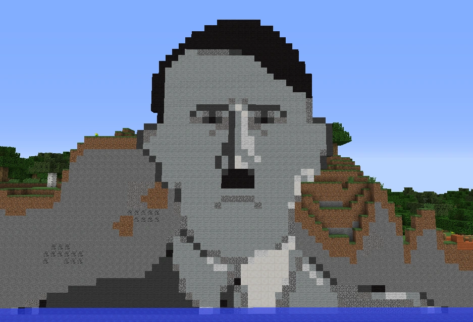 Image UMS Hitler Pixel Art.png Hitler Parody Wiki FANDOM powered