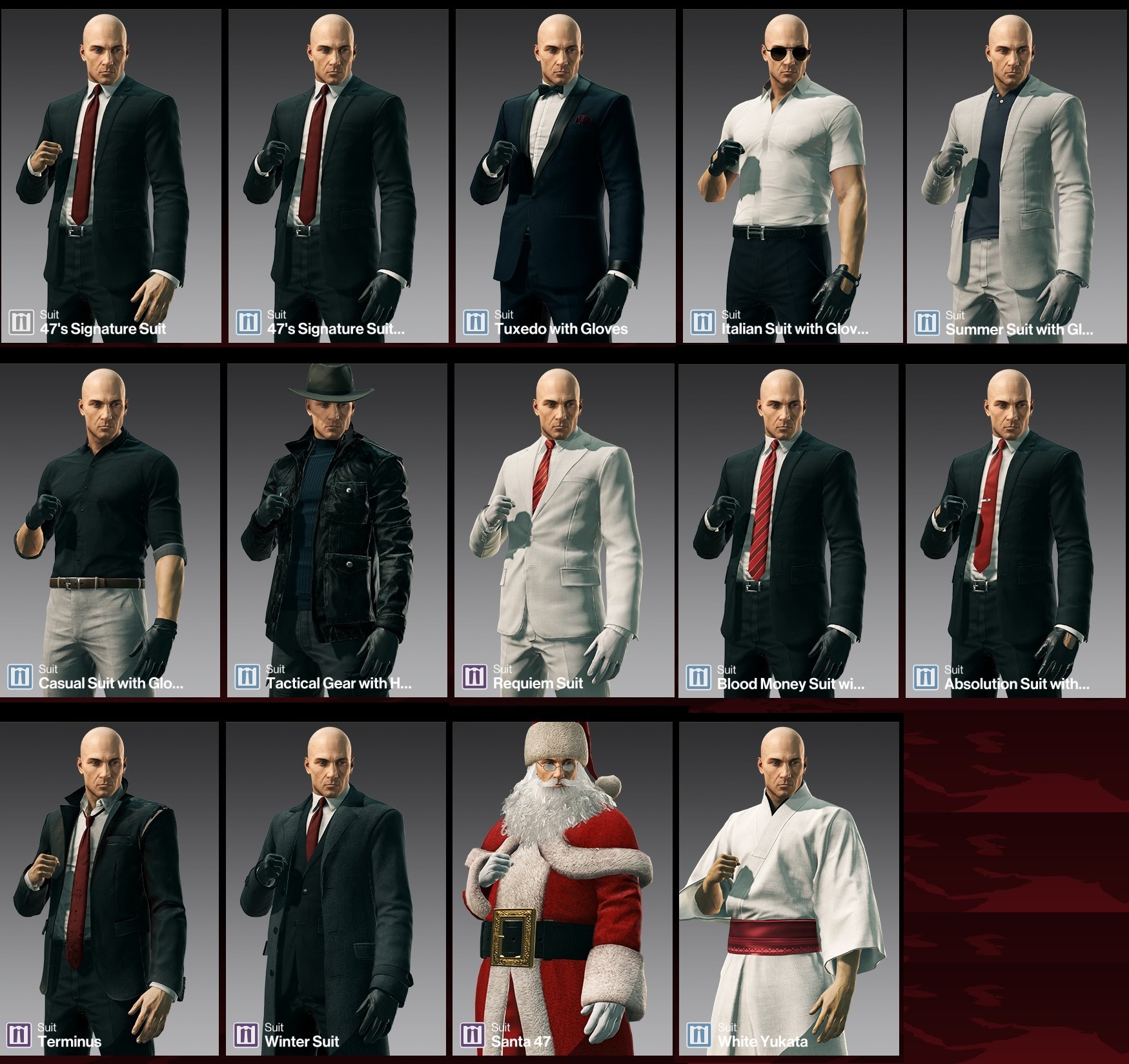 Hitman 2 секретные костюмы