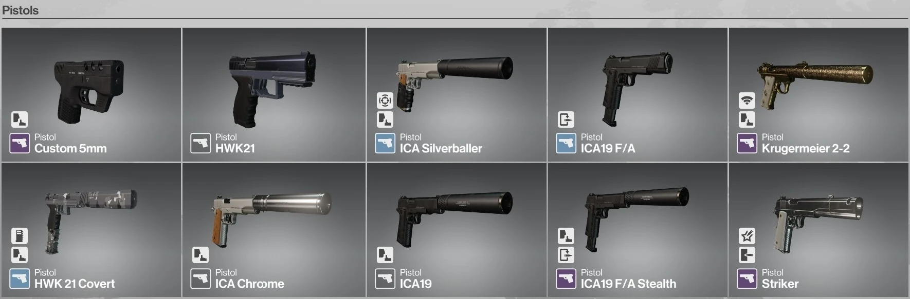 Image 1197288581 preview Pistols.jpg Hitman Wiki FANDOM powered by Wikia