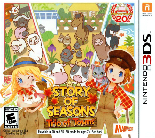Story of Seasons Trio of Towns The Harvest Moon Wiki