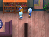 A blue heart