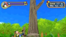 Chopping a wood