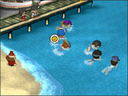 Summer swimming