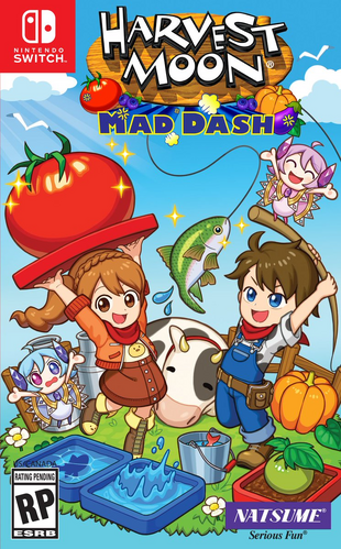 Harvest Moon: Mad Dash upcoming farming games in 2019