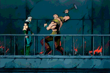 Rei's Nanto Suicho Ken in Action