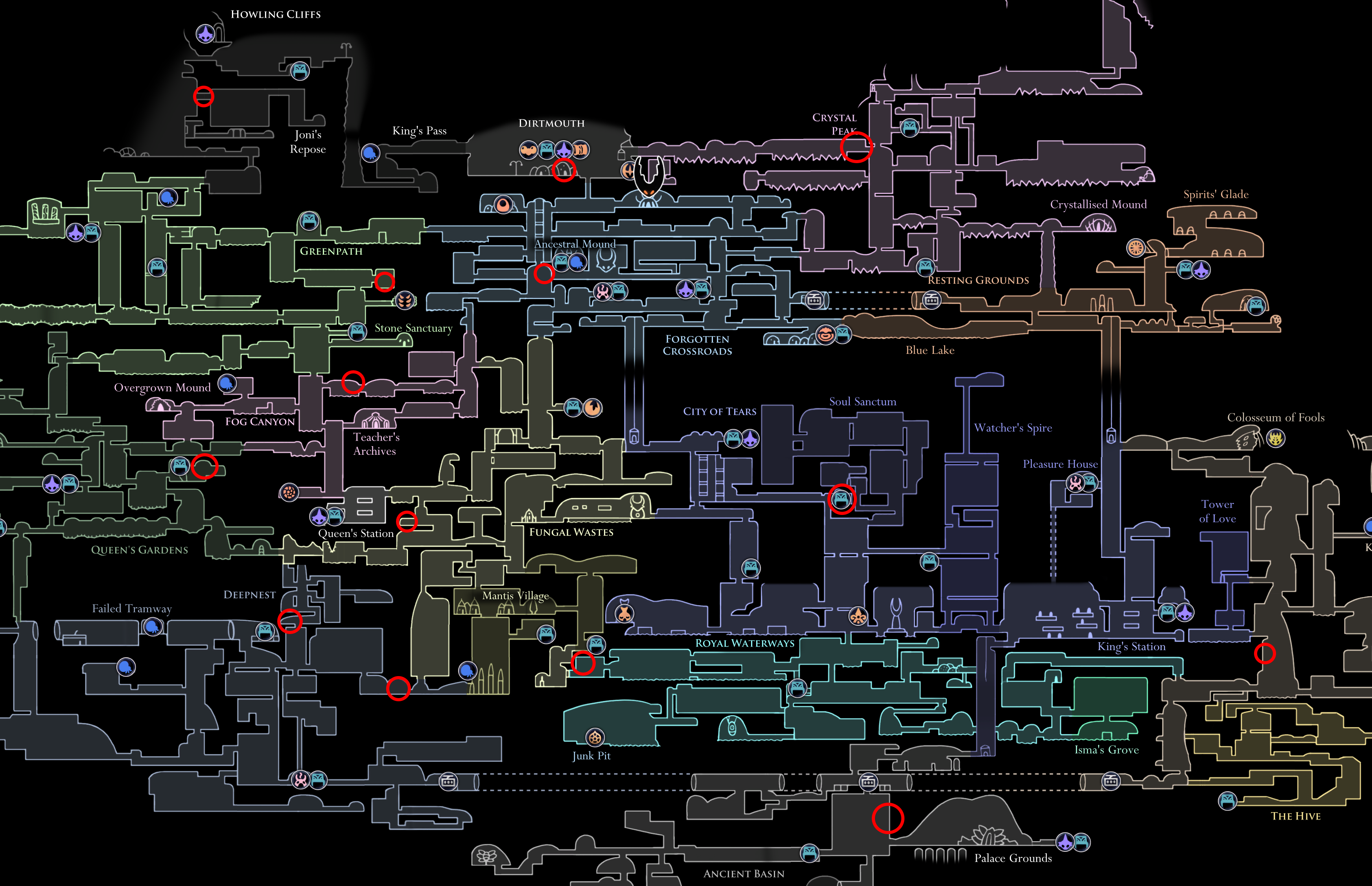 Hollow Knight Cornifer Map