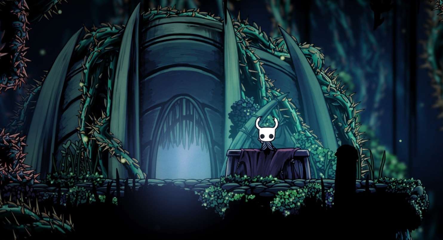 Найт зеленый. Зеленая тропа Холлоу Найт. Зелёная тропа Hollow Knight. Хорнет Hollow Knight зелёная тропа. Холлоу Найт сады королевы.