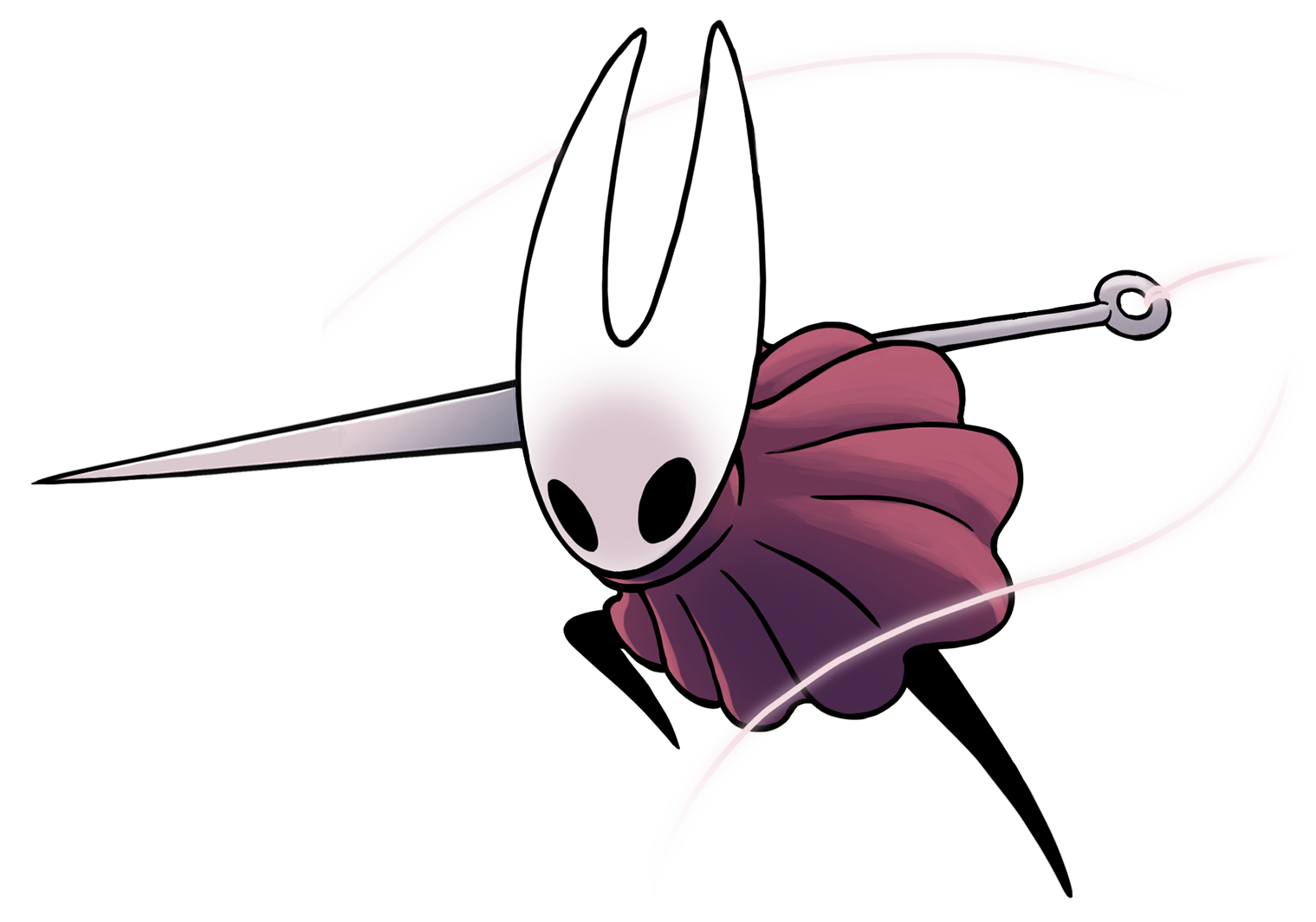 Как нарисовать hollow knight