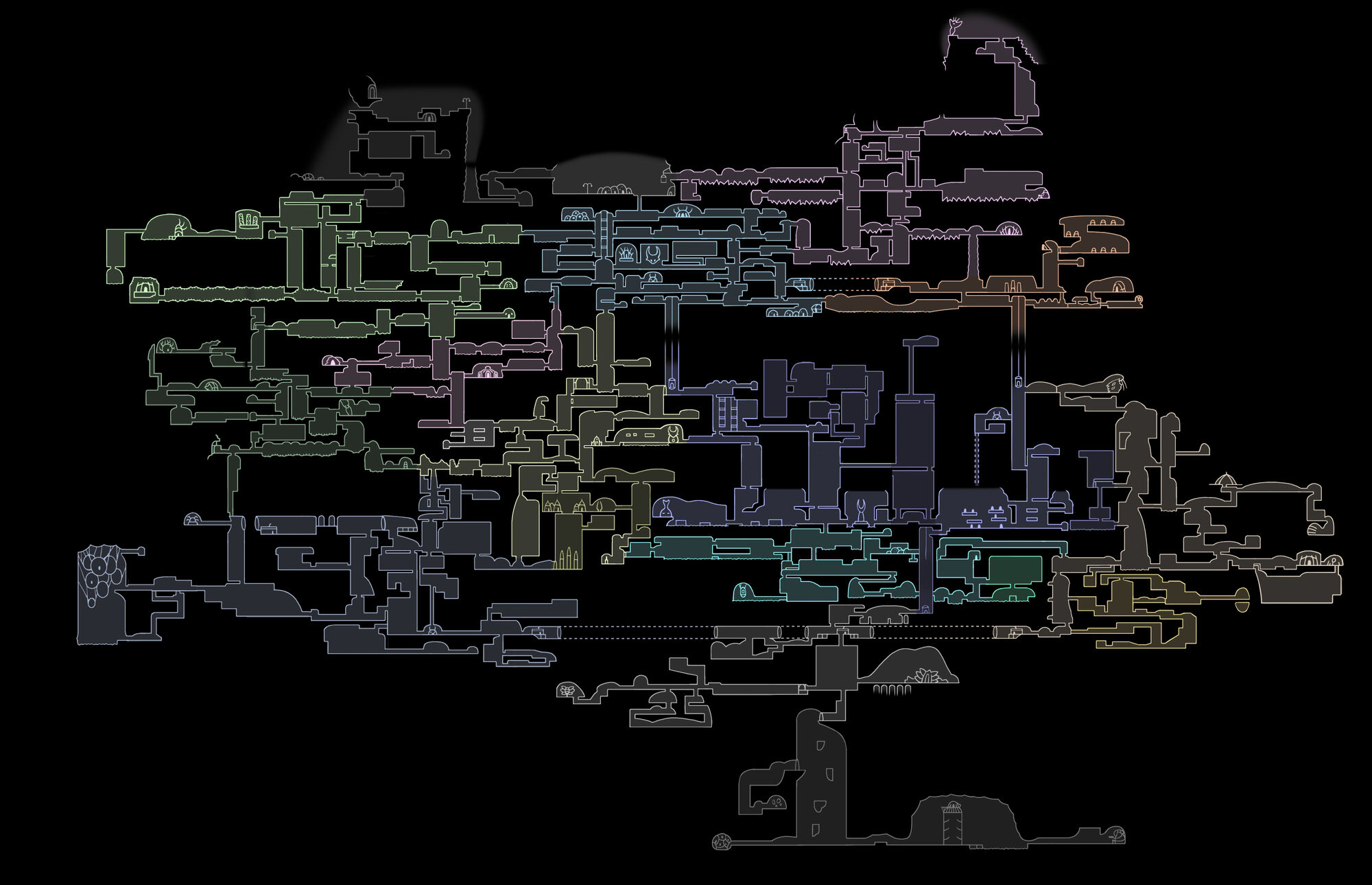 Areas of Hallownest | Hollow Knight Wiki | FANDOM powered by Wikia Areas of Hallownest | Hollow Knight Wiki | FANDOM powered by Wikia