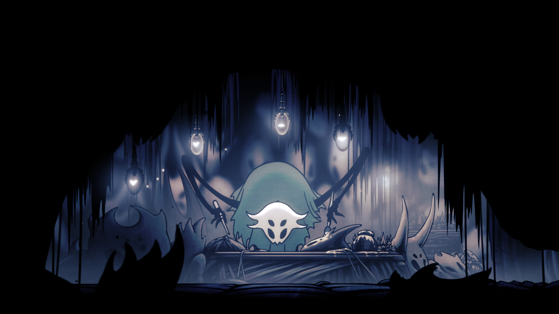 Карта глубинное гнездо hollow knight со всеми метками