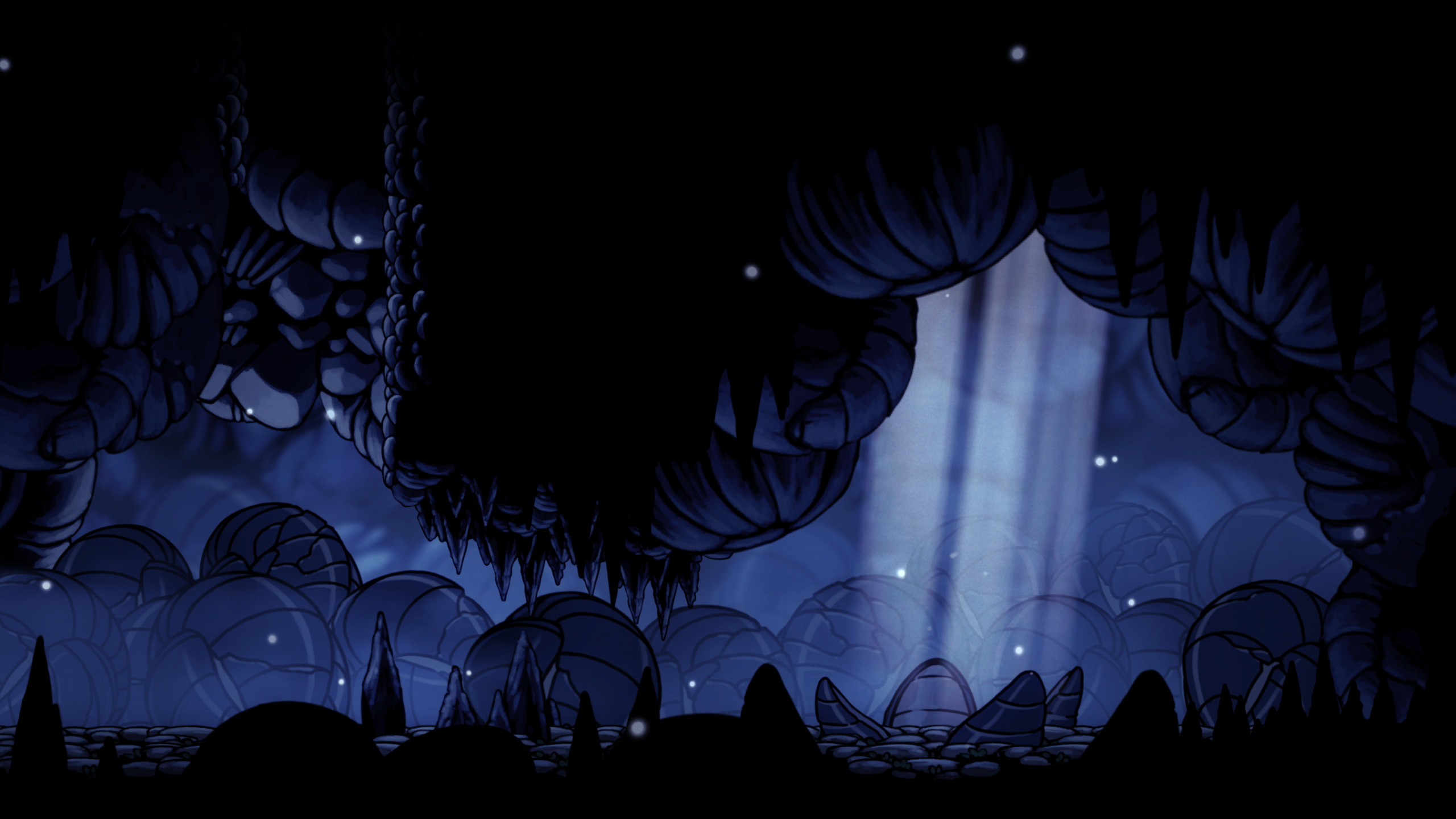 Воющие утесы Холлоу кнайт. Воющие утесы Hollow Knight.