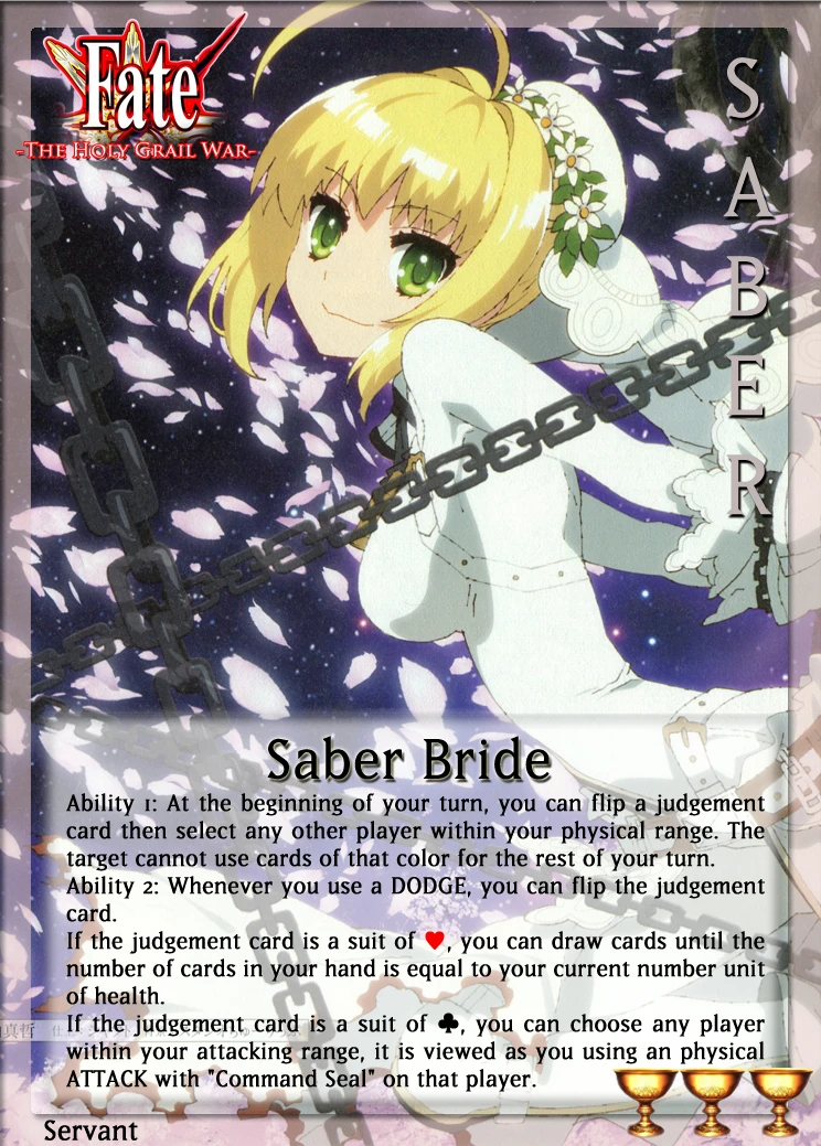 Saber Bride Fate The Holy Grail War Wiki FANDOM powered by Wikia