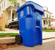 Arlington County recycle bin