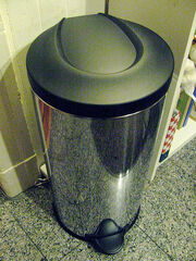 We got a new trashcan. It has made us happy. That is all