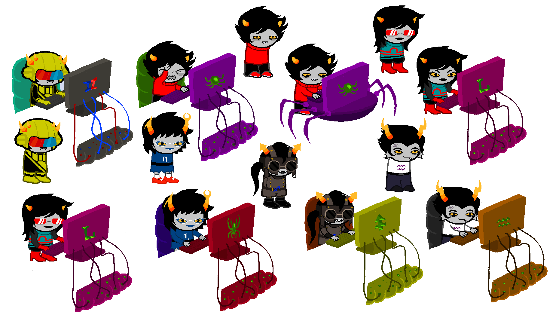 troll computers homestuck roleplay