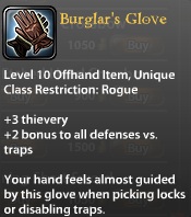 Burglar's Glove