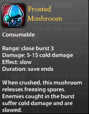 Frosted Mushroom