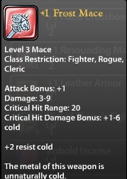 1 Frost Mace