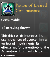 Potion of Blessed Circumstance