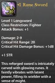 1 Rune Sword