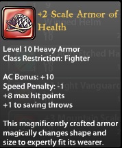 2 Scale Armor of Health