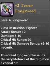 2 Terror Longsword