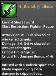 1 Brutality Blade
