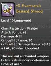 3 Everwatch Bastard Sword