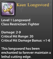 Keen Longsword