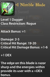 1 Nimble Blade