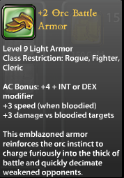 +2 Orc Battle Armor