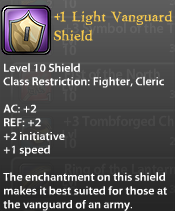1 Light Vanguard Shield