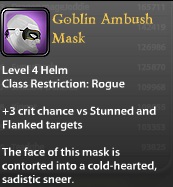Goblin Ambush Mask
