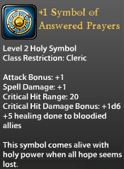 1 Symbol of Answered Prayers
