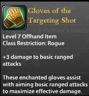 Gloves of the Targeting Shot