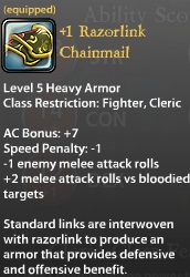 1 Razorlink Chainmail
