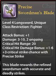 Precise Sword Blade