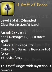1 Staff of Force
