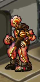 Blazing Skeleton