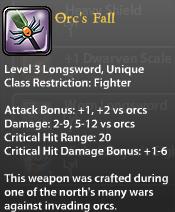 Orc's Fall