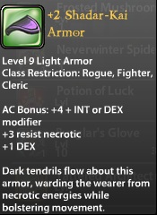 2 Shadar-Kai Armor