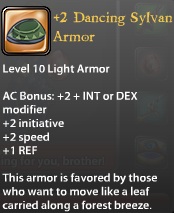 2 Dancing Sylvan Armor