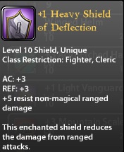 1 Heavy Shield of Deflection