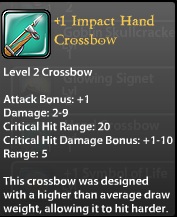 1 Impact Hand Crossbow